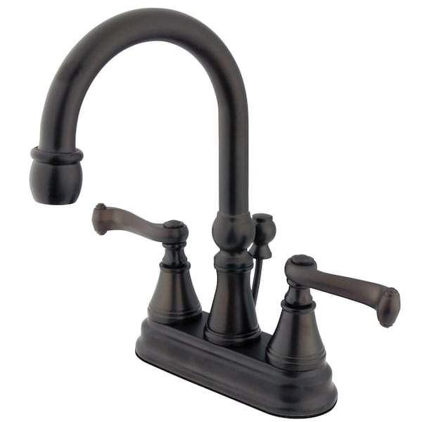 4" Centerset Bathroom Faucet, Oil Rubbed Bronze